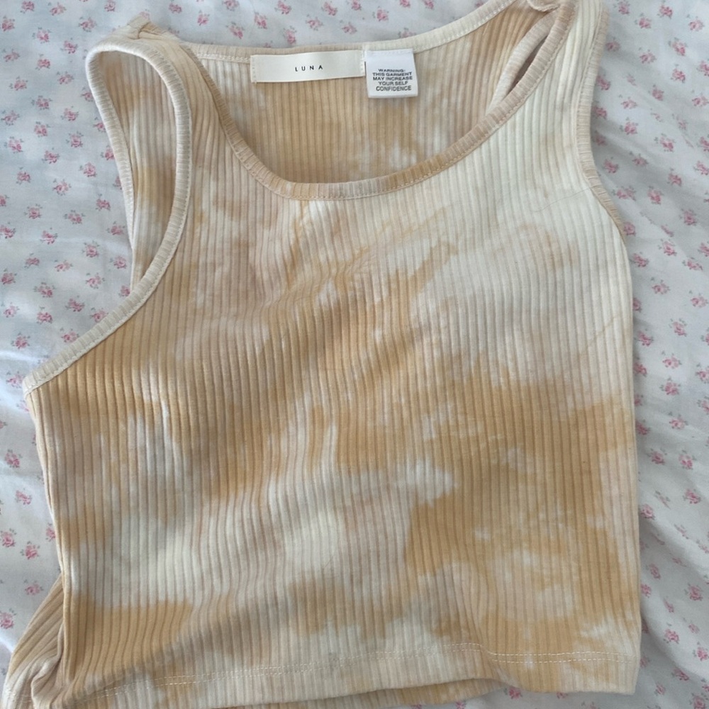 Tie dye crop top